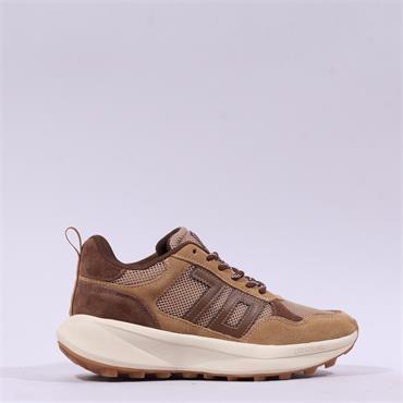Back 70 Lightning Chunky Trainer - Camel Combi